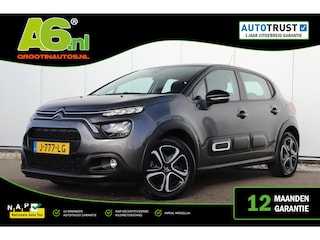 Citroën C3 1.2 PureTech Feel Navigatie Carplay Android Climate Cruise Control Rijstrooksensor Parkeersensor All-season banden!