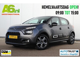 Citroën C3 1.2 PureTech Feel Navigatie Carplay Android Climate Cruise Control Rijstrooksensor Parkeersensor All-season banden!