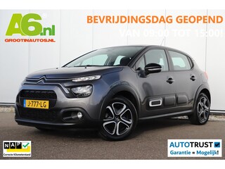 Citroën C3 1.2 PureTech Feel Navigatie Carplay Android Climate Cruise Control Rijstrooksensor Parkeersensor All-season banden!