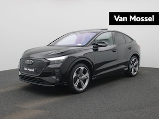 Audi Q4 45 Edition 82 kWh l Adaptive cruise control l Dodehoekdetectie l Navigatie l Glazen panoramadak l SONOS Premium l Geheugen best. stoel l 360 graden camera l Head-up display l Privacy glas l Stoelverwarming l Optiekpakket zwart plus l Warmtepomp