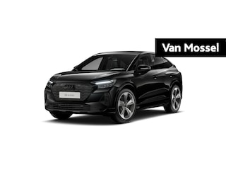 Audi Q4 45 Edition 82 kWh l Adaptive cruise control l Dodehoekdetectie l Navigatie l Glazen panoramadak l SONOS Premium l Geheugen best. stoel l 360 graden camera l Head-up display l Privacy glas l Stoelverwarming l Optiekpakket zwart plus l Warmtepomp