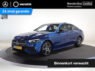 Mercedes-Benz C-klasse 300e AMG Line | Panoramaschuifdak | Night | Premium pakket | Winter pakket | Augmented Reality Navigation