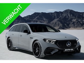 Mercedes-Benz Estate E53 AMG 612pk 4MATIC+ Panoramadak *BTW* Burmester 4d Massage Superscreen Stoelkoeling Trekhaak BOMVOL!! Alpin grau