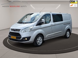 Ford Transit Custom 290 2.2 TDCI L2H1 Limited DC * DUBBEL CABINE * TREKHAAK * MARGE *