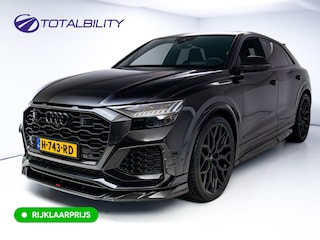 Audi Q8 RSQ8 4.0 V8 Urban Dynamic 800 PK / 1000 Nm Quattro | Keramisch | 24" Vossen | Akrapovic Titanium compleet | Panoramadak, Standkachel, Softclose, Stoelverw. & Ventilatie, Elec. trekhaak, B&O, 4 WST