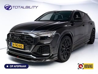 Audi Q8 RSQ8 4.0 V8 Urban Dynamic 800 PK / 1000 Nm Quattro | Keramisch | 24" Vossen | Akrapovic Titanium compleet | Panoramadak, Standkachel, Softclose, Stoelverw. & Ventilatie, Elec. trekhaak, B&O, 4 WST