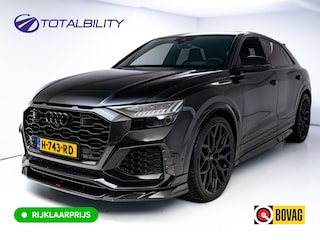 Audi Q8 RSQ8 4.0 V8 Urban Dynamic 800 PK / 1000 Nm Quattro | Keramisch | 24" Vossen | Akrapovic Titanium compleet | Panoramadak, Standkachel, Softclose, Stoelverw. & Ventilatie, Elec. trekhaak, B&O, 4 WST