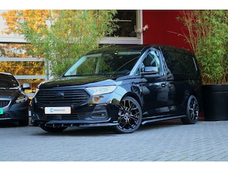 Ford Transit Connect PHEV Black Edition | Verlaagd | 19" Velgen | Sidebars | LED | Apple Carplay | Leder | Adapt. Cruise |