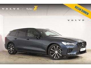Volvo V60 T6 350PK Automaat Plug-in hybrid AWD Plus Dark Navigatie / Adaptive Cruise control / 360 Camera / Harman Kardon / Stuur & Stoelverwarming / LM Velgen / Trekhaak