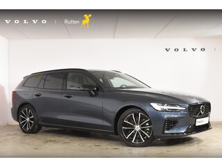 Volvo V60 T6 350PK Automaat Plug-in hybrid AWD Plus Dark Navigatie / Adaptive Cruise control / 360 Camera / Harman Kardon / Stuur & Stoelverwarming / LM Velgen / Trekhaak