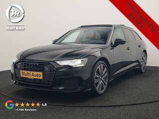 Audi A6 Avant 50 TFSI e Quattro S Line PHEV 300pk Dealer O.H. | Panodak | Adaptive Cruise | Head Up | Camera | Bang & Olufsen | Lederen Comfortzetels Memory & Ventilatie | Sfeerverlichting | Blis | Stoelen & Stuur Verwarmd | Apple Carplay | DAB | Plug In Hybrid |