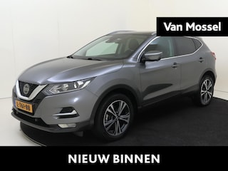 Nissan Qashqai 1.3 DIG-T Design Edition | airco automatisch | Apple Carplay/Android Auto | cruise control | lichtmetalen velgen 18" | navigatiesysteem full map | panoramadak |