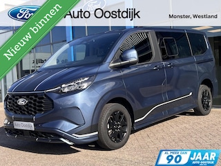 Ford Transit Custom Tourneo 2.5 PHEV L1H1 Sport 233PK Emissiezonevrij!! EX. BTW/Incl. BPM Elek. Trekhaak 8 zitplaatsen Verschuif/uitneembare stoelen B&O Audio Climate 2de rij Winterpack *Compleet*