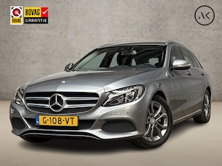 Mercedes-Benz C-klasse 200 CDI Sport Automaat (NAVIGATIE, CAMERA, LEDER, STOELVERWARMING, SPORTSTOELEN, TREKHAAK, LED, CRUISE, NIEUWSTAAT)