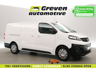 Opel Vivaro 75 kWh L3H1 | Snelladen | SOH 92% | Clima | Camera | Cruise | 3 Zits | Carplay | 2xSchuifdeur
