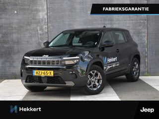 Jeep Avenger Longitude 1.2 e-Hybrid 110pk Automaat WINTER-PACK | ADAPT. CC | PDC ACHTER | DAB | STOEL/STUURVERW. | APPLE-CARPLAY