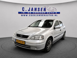 Opel Astra 1.6 Pearl Distr.riem verv. | Airco | Buitenspiegels elektrisch verstel- en verwarmbaar | Lederen stuurwiel