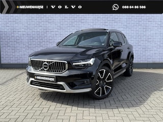Volvo XC40 Plug-in Hybrid T5 Inscription | Panoramadak | Harman Kardon audio | Lederen bekleding | 21" velgen | Elektrische stoelverstelling | Stoelverwarming voor + achter | Keyless | Actieve LED koplampen | Getint glas | Stuurverwarming |