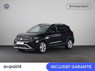 Volkswagen T-Cross 1.0 TSI Life Edition 116 pk Automaat (DSG) | Verlengde garantie | Navigatie via App | Parkeersensoren | Achteruitrijcamera | Autom. airco | Stoelverwarming |