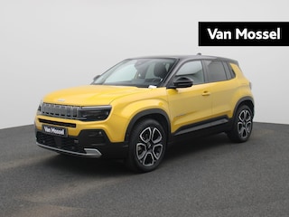 Jeep Avenger 54kWh 1st Edition | Navigatiesysteem | Parkeersensoren voor + achter | Camera | Stoelverwarming | Lichtmetalen velgen 18" |