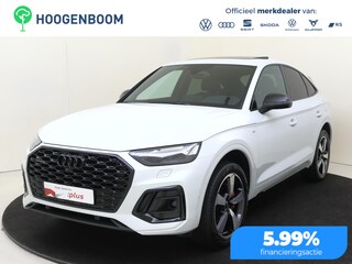 Audi Q5 50 TFSI e S edition Competition | Soh 96% | Panoramadak | Trekhaak | Bang & Olufsen | Lederen bekleding ‘Valcona’ | 360 camera | Parkeerassistent | Adaptieve cruise control|