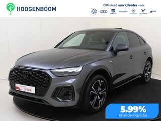 Audi Q5 50 TFSI e S edition Competition | SoH 100% | Panoramadak | 360 camera | Keyless | Adaptieve cruise control | Carbon spiegelkappen | Parkeerassistent | 3-zone airco |