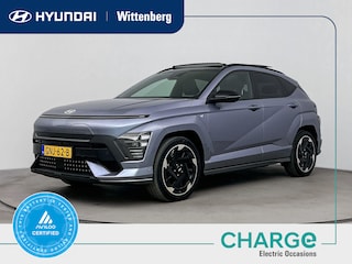Hyundai Kona N Line Sky 65.4 kWh | Panoramadak | Memory | Stoel + stuurverwarming | 360 Camera | El. bed. achterklep |
