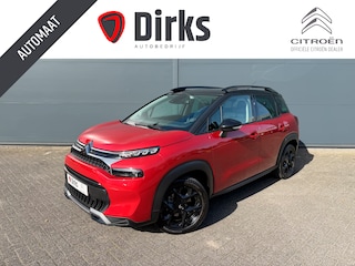 Citroën C3 Aircross 130pk Shine Pack (Elektrisch Schuifdak - Stoelverwarming - Camera - Leder - Keyless Entry - 17"Black incl 4S - Grip Controle - Automatische Airco - Navigatie)
