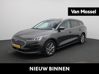 Ford Focus Wagon 1.0 EcoBoost Hybrid Titanium | LED Koplampen | Apple Carplay / Android Auto | Lichtmetalen Velgen | Privacy Glass |