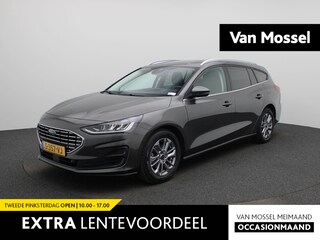 Ford Focus Wagon 1.0 EcoBoost Hybrid Titanium | LED Koplampen | Apple Carplay / Android Auto | Lichtmetalen Velgen | Privacy Glass |