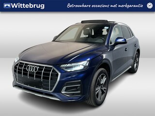 Audi Q5 50 TFSI e Advanced edition Quattro / AUTOMAA/ SOH 94%/ PANO/ 360 CAMERA/ MATRIX/ OLED ACHTERLICHTEN/ HEAD-UP/ MEMORY SEATS/ KEYLESS/ CRUISE/ AKOESTISCH GLAS/ STOELVERWARM./ SMARTPHONE INTERFACE/ NAVI/ CLIMA/ DAB/ 19" LMV