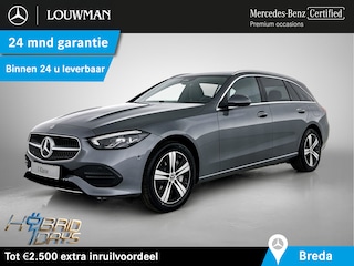 Mercedes-Benz C-klasse Estate 300 e Business Solution |  Trekhaak | Warmtewerend, donkergetint glas | Antidiefstalpakket GUARD 360° Plus |