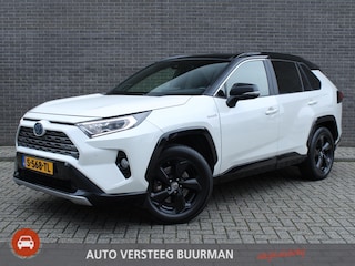 Toyota RAV4 2.5 Hybrid Bi-Tone JBL AUDIO, Trekhaak, Automaat, Elektr. Achterklep, Stoelverw., Dodehoek detectie, Keyless Entry/Start, Navigatie, Achteruitrijcamera, Cruise/Climate Control