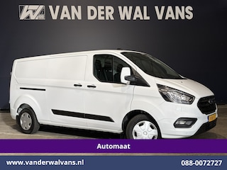 Ford Transit Custom 2.0 TDCI 131pk Automaat L2H1 Inrichting Euro6 Airco | 2x zijdeur | Camera | Navigatie | LED | Android Auto | Cruisecontrol Verwarmde voorruit, Parkeersensoren, Bijrijdersbank