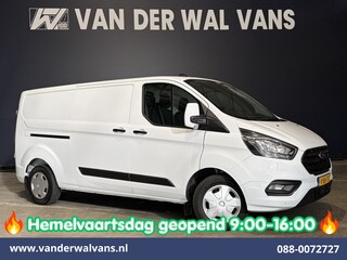 Ford Transit Custom 2.0 TDCI 131pk Automaat L2H1 Inrichting Euro6 Airco | 2x zijdeur | Camera | Navigatie | LED | Android Auto | Cruisecontrol Verwarmde voorruit, Parkeersensoren, Bijrijdersbank