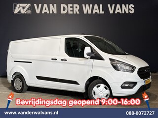 Ford Transit Custom 2.0 TDCI 131pk Automaat L2H1 Inrichting Euro6 Airco | 2x zijdeur | Camera | Navigatie | LED | Android Auto | Cruisecontrol Verwarmde voorruit, Parkeersensoren, Bijrijdersbank