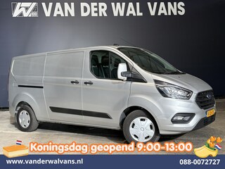 Ford Transit Custom 2.0 TDCI 131pk Automaat L2H1 Euro6 Airco | Camera | Apple Carplay | Cruisecontrol | LED | Trekhaak Android Auto, Parkeersensoren, Bijrijdersbank