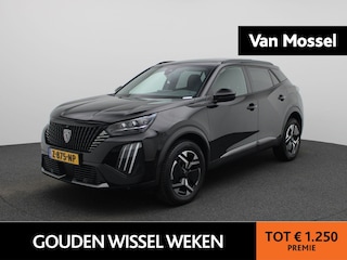 Peugeot 2008 1.2 PureTech 130 GT | Automaat | Virtual cockpit | Navigatie | Schuifdak | Panoramadak | Leder | Climate control | Parkeer sensoren | LMV | | LED | Camera | DAB