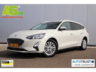 Ford Focus Wagon 1.0 EcoBoost Hybrid Titanium X Business Trekhaak Navigatie Carplay Android Achteruitrijcamera Climate Cruise Control