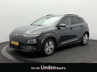 Hyundai Kona EV Limited 64 kWh 3- Fase SOH 96,4% | Warmtepomp | Camera | Navigatie | Head-Up Display | Leer | Led