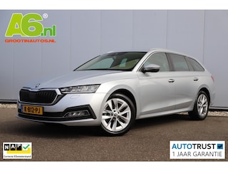 Skoda Octavia Combi 1.0 e-TSI Business Edition Plus Automaat Trekhaak Navigatie Carplay Android Adaptive Cruise Parkeersensor Keyless Entry Sfeerverlichting