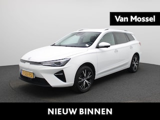 MG 5 Electric Long Range Luxury 61 kWh | 360 CAMERA | TREKHAAK | APPLE CARPLAY - ANDROID AUTO | LEDEREN BEKLEDING | CLIMATE CONTROL |