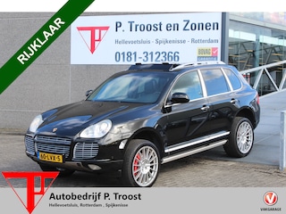 Porsche Cayenne 4.5 Turbo MEENEEMPRIJS Automaat/Panoramadak/Navigatie/Airco/Luchtvering/Bose installatie/Xenon lampen/Stoelverwarming/lederen bekleding/Parkeersensoren/Koplampreiniging/Metallic