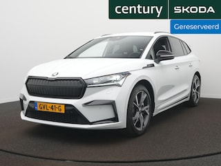 Skoda Enyaq 85 Sportline Trekhaak - Stoel/stuur verwarming - Navigatie - Elek. verst stoel.