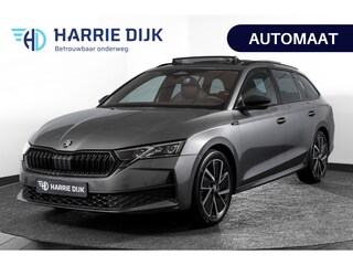 Skoda Octavia Combi 1.5 TSI MHEV 150 PK Sportline Tour | S/K-Panodak | Elek. Trekhaak | Matrix Led | Adapt. Cruise | Winterpakket | 13 inch Navi | Camera | NAV + App. Connect | ECC | Elek. Klep | LM 18" | 3196