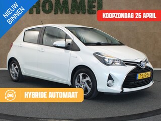 Toyota Yaris 1.5 Hybrid Lease - ORIGINEEL NEDERLANDSE AUTO - VOLLEDIG DEALER ONDERHOUDEN - CRUISE CONTROL - ACHTERUITRIJCAMERA - NAVIGATIE - LICHTMETALEN VELGEN 15 INCH
