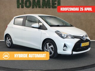 Toyota Yaris 1.5 Hybrid Lease - ORIGINEEL NEDERLANDSE AUTO - VOLLEDIG DEALER ONDERHOUDEN - CRUISE CONTROL - ACHTERUITRIJCAMERA - NAVIGATIE - LICHTMETALEN VELGEN 15 INCH