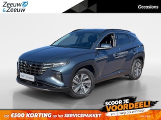 Hyundai Tucson 1.6 T-GDI MHEV Comfort *Automaat*Navi+Camera*Climate Control*Trekhaak*LM Velgen*Zeer nette auto!
