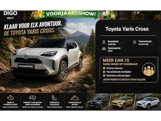 Toyota Yaris Cross 1.5 Hybrid 115 Dynamic | Stuur- & Stoelverwarming | Apple Carplay & AndroidAUTO | Camera
