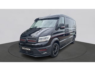 Volkswagen Crafter 35 2.0 TDI L3H2 Exclusive Hero Edition, Leder,betimmering,trekhaak,Chaffeursstoel met massage,stuurverwarming Voorruitverwarming